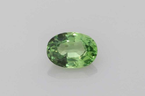 1.13 Carat Green Oval Sapphire