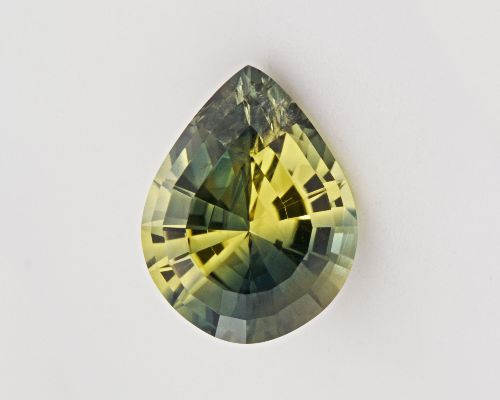 2.11 Carat Teal Pear Sapphire