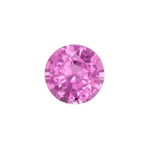 0.43 Carat Pink Round Sapphire