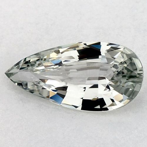 1.90 Carat Green Pear Sapphire