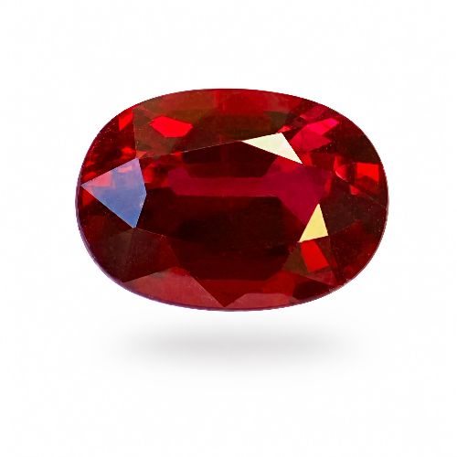 2.25 Carat Red Oval Ruby