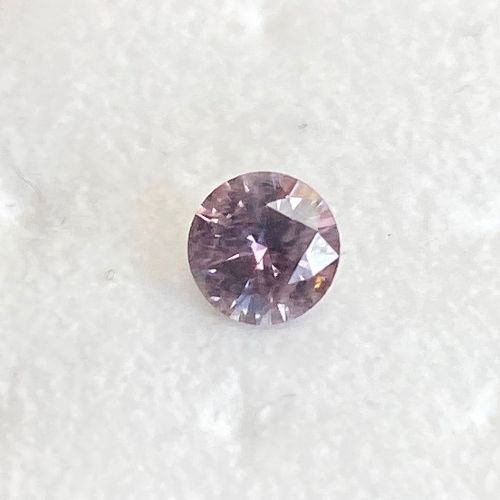 0.35 Carat Pink Round Sapphire