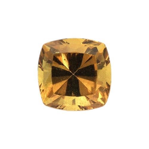 1.92 Carat Yellow Cushion Sapphire