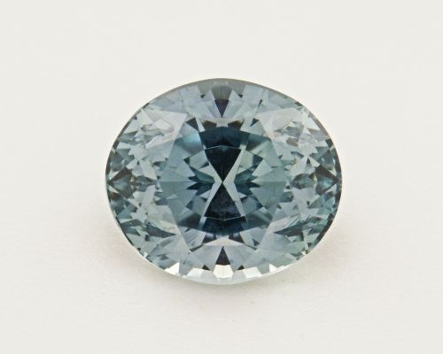 1.32 Carat Teal Oval Sapphire