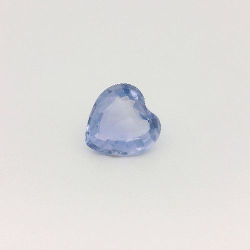 1.96 Carat Blue Heart Sapphire