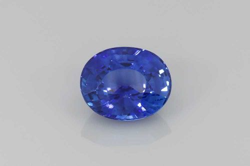 2.15 Carat Vivid Blue Oval Sapphire