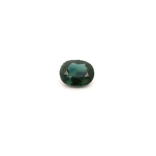 0.62 Carat Deep Blue Cushion Sapphire