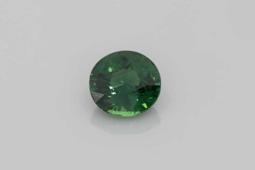 2.06 Carat Vivid Teal Oval Sapphire