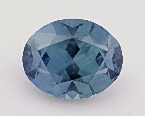 4.36 Carat Teal Oval Sapphire