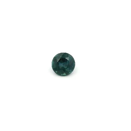 0.53 Carat Deep Blue Round Sapphire