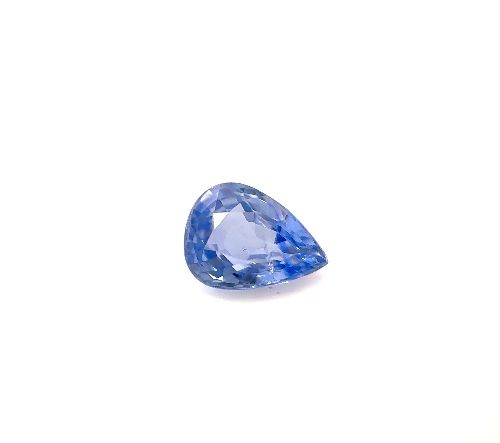 0.89 Carat Blue Pear Sapphire