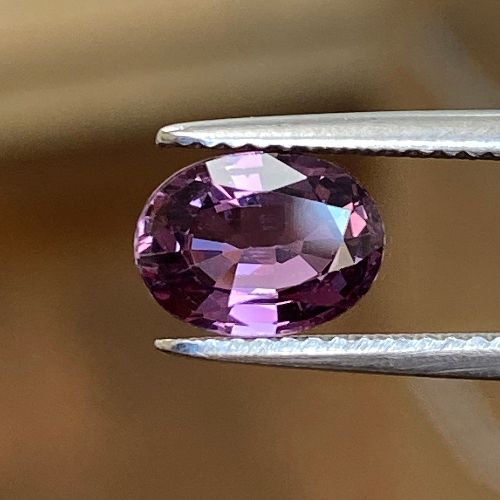 1.67 Carat Pink Oval Sapphire