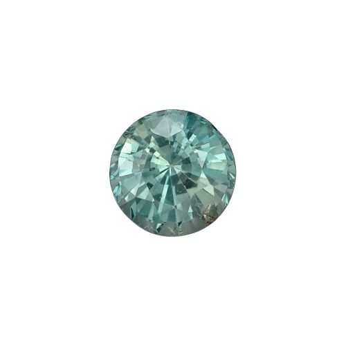 0.40 Carat Teal Round Sapphire