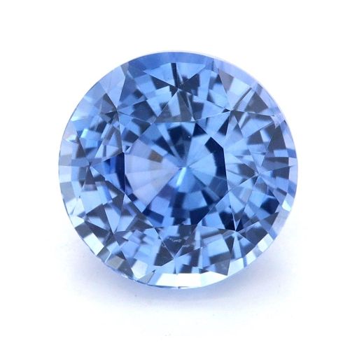 2.58 Carat Blue Round Sapphire