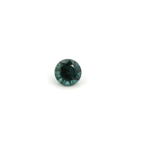 0.57 Carat Deep Blue Round Sapphire