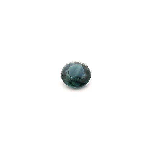 0.59 Carat Deep Blue Round Sapphire