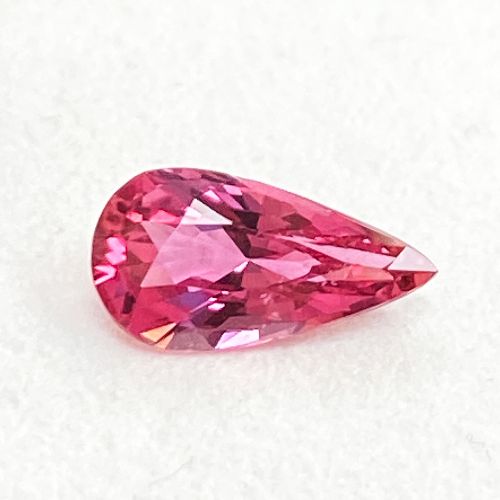 1.62 Carat Pink Pear Sapphire
