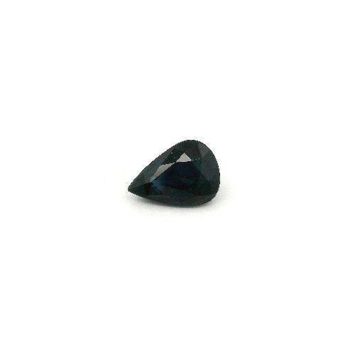 0.79 Carat Vivid Blue Pear Sapphire