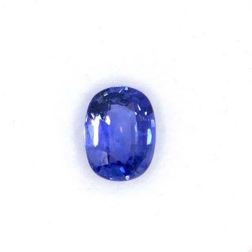 1.74 Carat Blue Cushion Sapphire