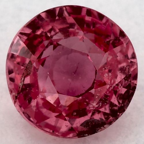 1.60 Carat Pink Round Sapphire