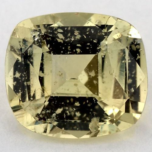 2.00 Carat Green Cushion Sapphire