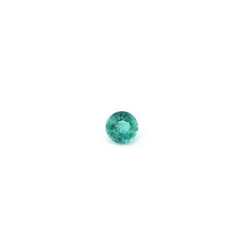 0.34 Carat Green Round Emerald