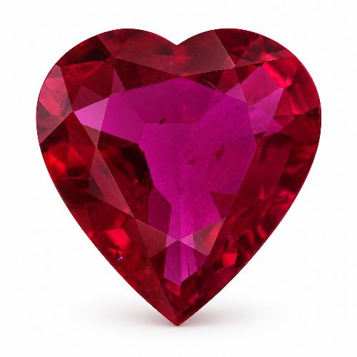 0.90 Carat Red Heart Ruby