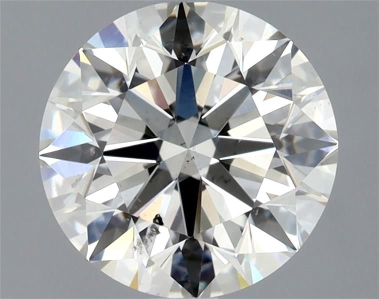 2.06ct K SI2 Rare Carat Ideal Cut Round Diamond
