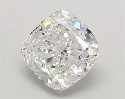 2.06ct E VVS2 Rare Carat Ideal Cut Cushion Lab Grown Diamond