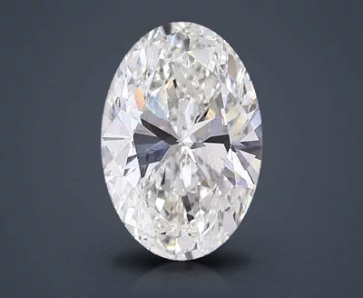 10.51ct H VVS2 Rare Carat Ideal Cut Oval Lab Grown Diamond