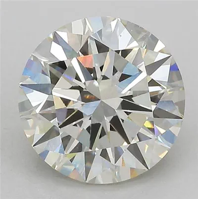 3.02ct J VS1 Excellent Cut Round Lab Grown Diamond