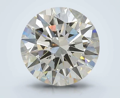 3.02ct J VS1 Excellent Cut Round Lab Grown Diamond