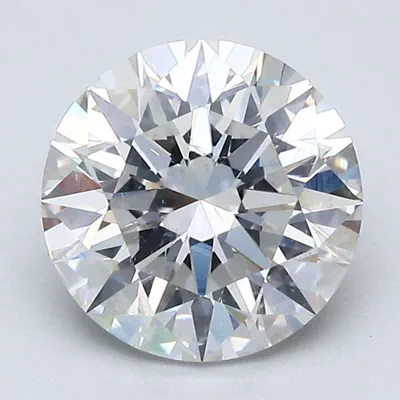 2.03ct H SI2 Rare Carat Ideal Cut Round Diamond