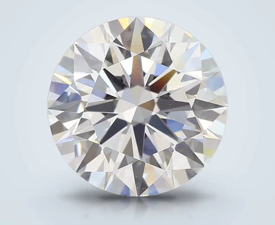 4.07ct E VVS2 Rare Carat Ideal Cut Round Lab Grown Diamond