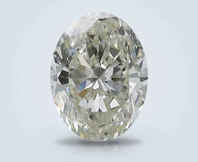 3.50ct K SI2 Rare Carat Ideal Cut Oval Diamond