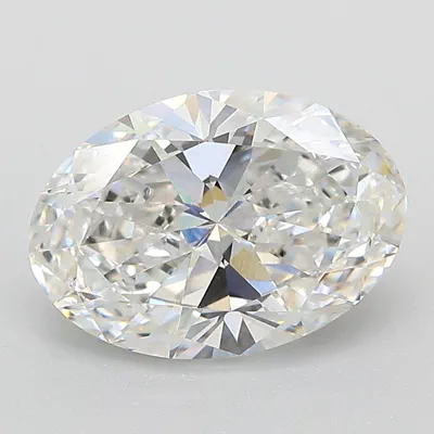 2.52ct E VVS2 Rare Carat Ideal Cut Oval Lab Grown Diamond