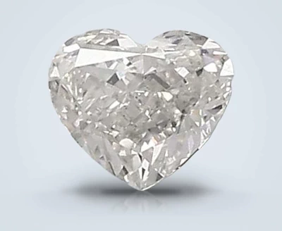 0.90ct H VS2 Good Cut Heart Lab Grown Diamond