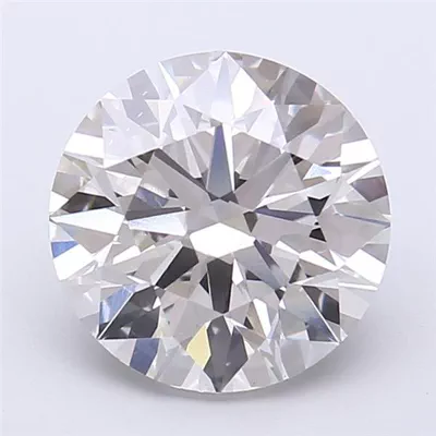 3.77ct F VS1 Rare Carat Ideal Cut Round Lab Grown Diamond