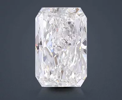 4.10ct E VVS2 Rare Carat Ideal Cut Radiant Lab Grown Diamond