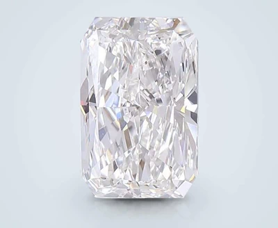4.10ct E VVS2 Rare Carat Ideal Cut Radiant Lab Grown Diamond
