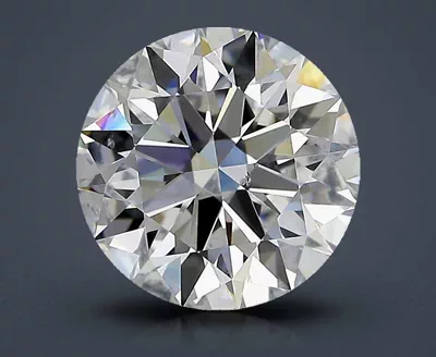 3.22ct E SI1 Rare Carat Ideal Cut Round Diamond
