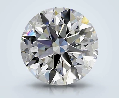 3.22ct E SI1 Rare Carat Ideal Cut Round Diamond