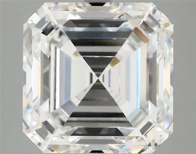 7.20ct E VVS2 Rare Carat Ideal Cut Asscher Lab Grown Diamond