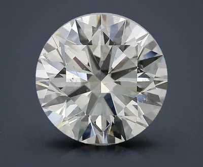 9.01ct K SI2 Rare Carat Ideal Cut Round Diamond