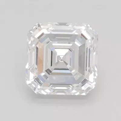 1.00ct D VS1 Excellent Cut Asscher Lab Grown Diamond