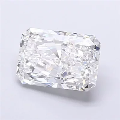 4.02ct F VVS2 Rare Carat Ideal Cut Radiant Lab Grown Diamond