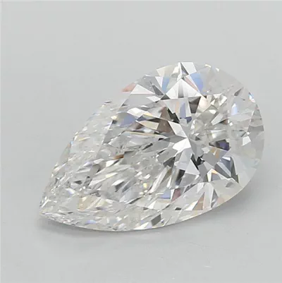 2.01ct F VS1 Rare Carat Ideal Cut Pear Lab Grown Diamond