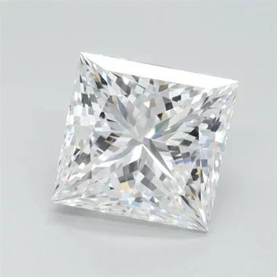 1.95ct D VVS2 Rare Carat Ideal Cut Princess Lab Grown Diamond