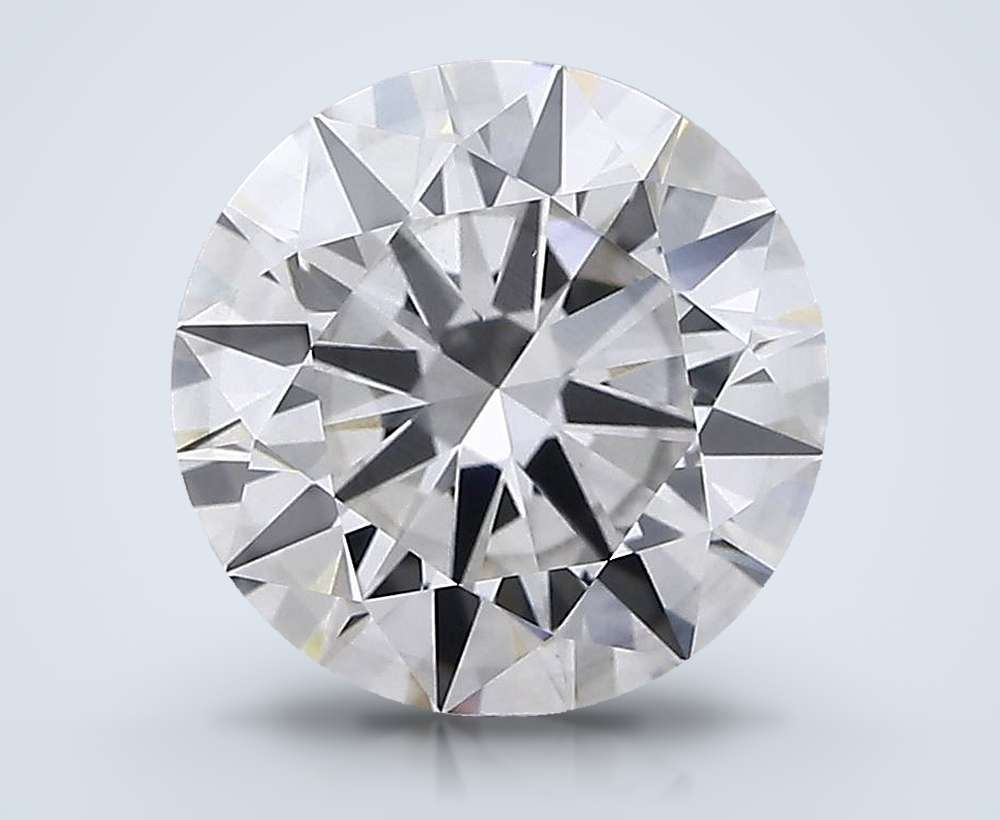 2.70ct H VS2 Rare Carat Ideal Cut Round Lab Grown Diamond