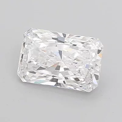 2.59ct D VS1 Rare Carat Ideal Cut Radiant Lab Grown Diamond